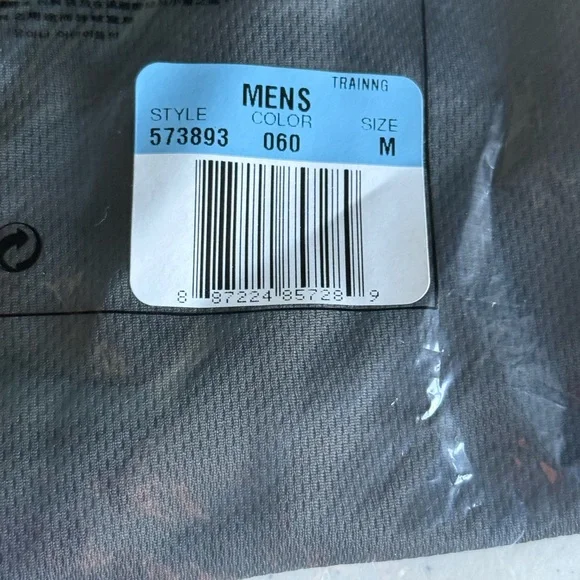 Nike Men's Dark Gray Dri Fit Athletic Shirt Size Medium - Picture 3 of 7